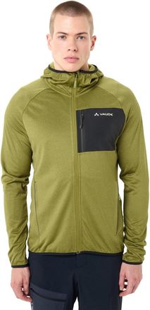 Vaude Fleecejacke VAUDE MENS TEKOA FLEECE JACKET II, Herren, Gr. XXL, schwarz leaf, Fleece, Obermaterial: 97% Polyester, 3% Elasthan, hoch geschlossener Aus