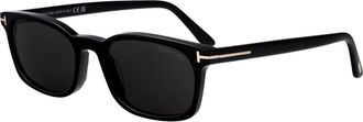 Tom Ford Miles-02 Zonnebril - Heren - Zonnebrillen - Zwart - 53 MM - Accessoires