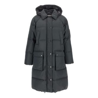 Brunello Cucinelli Mujer, Abrigos, Gris, Talla: 2XS