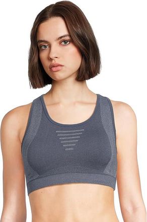 Smartwool Intraknit Racerback Bra Womens Lingerie Nightfall Blue Heather : SM, Elastane/Lyocell/Nylon