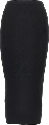 Isabel Marant Alessy Midi Rok - Dames - Rokken - Zwart - Maat: M Viscose