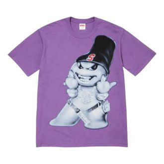 SUPREME Snowman T-Shirt Purple FW25T20-PURPLE