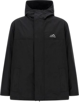 Balenciaga Parkas - Heren - Zomerjassen - Zwart - M - Jassen