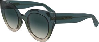 Longchamp LO750S N 434 Womens Sunglasses Blue Size 49