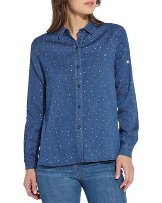Lyss&eacute; Cataleya Crystal St Chambray Shirt