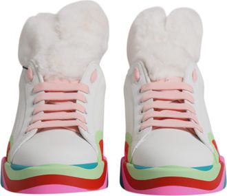 Dolce & Gabbana Multicolor Low Top Trainers Sneakers Womens Shoes