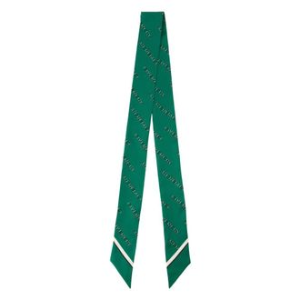 Givenchy Silky Scarves, female, Green, Size: ONE SIZE Shadow Silk Bandeau
