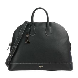 Lancel Bugatti Belleville - Dames - Handtassen - Zwart - ONE Size - Leer - Tassen