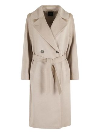 Max Mara Jas met ceintuur - Beige