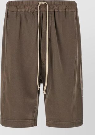 Rick Owens wide pusher short cargo shorts