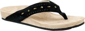 Revitalign Kena Stud Orthotic Flip Flop in Black at Nordstrom Rack, Size 10