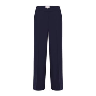 Soaked In Luxury Wide Leg Night Sky Trousers - female - Soaked in Luxury - Straight Trousers - Blue - XL - Trousers