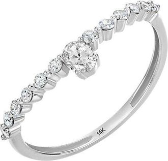 Carriere Jewelry 14K 0.40 Ct. Tw. Diamond Ring