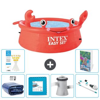Intex Piscina Easy Set Redonda - Cangrejo - 183x51 Cm - 7-piezas S145