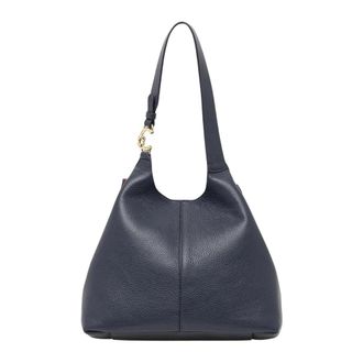 Coccinelle C-Easy Tote - Dames - Tassen - Blauw - Maat: ONE Size Leer