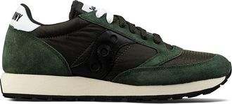 Saucony Jazz Original Vintage Trainers Dark Green & Black - Mens