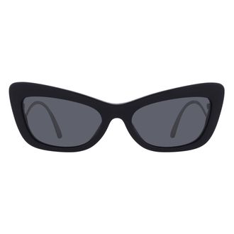 Dolce & Gabbana Dark Grey Cat Eye Ladies Sunglasses DG4467B 501/87 55