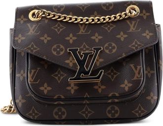 Louis Vuitton Passy Handbag Monogram Canvas crossbody bag - Marrone