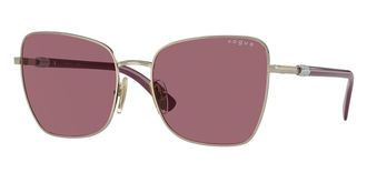 Vogue Eyewear VO4277SB 848/1A Womens Sunglasses Gold Size 56