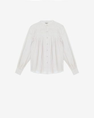 Isabel Marant Blouse Plalia - Femme - Blanc - Taille 34 - Marant &Eacute;toile - Id&eacute;es de cadeaux pour femme