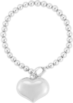 Glaze Jewelry Silver Plated Toggle Bracelet