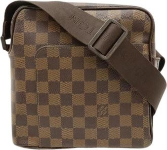 Louis Vuitton Pre-owned Damier Pochette Schoudertas - Dames - Vintage Schoudertas - Bruin - ONE Size - Vintage