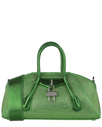 Givenchy Antigona Mini Stretch Silk Top Handle Bag