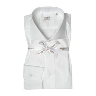 Borriello Camicia - Heren - Zakelijke Overhemden - Wit - S - Overhemden