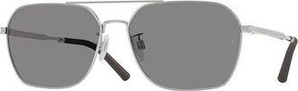 Oliver Peoples OV1377S R-17 503627 Mens Sunglasses Silver Size 58