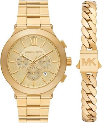 Michael Kors Watches - Heren - Horloges - Geel - ONE Size - Accessoires