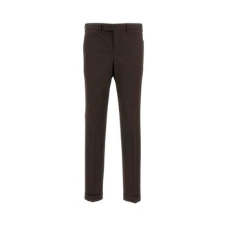 PT01 Slim-fit Trousers, male, Brown, Size: 2XL Slim-fit Trousers