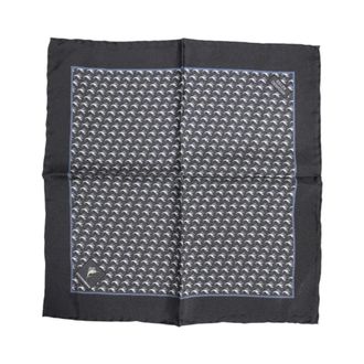 Dolce & Gabbana Pocket Scarves, male, Black, Size: ONE SIZE Elegant Silk Scarf