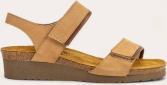 Naot Womens Aisha Sandal In Nude Nubuck