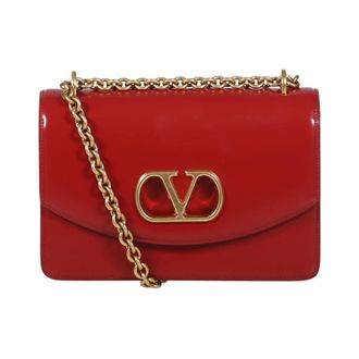 Valentino Garavani Cross Body Bags, female, Red, ONE SIZE, Vain Shoulder Bag