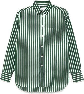 Lacoste Camicia in popeline di cotone - Verde