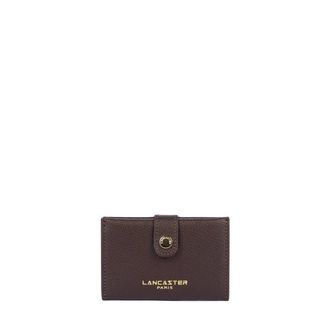 Lancaster Sierra PM Kaarthouder - Dames - Accessoires - Bruin - Maat: ONE Size Leer
