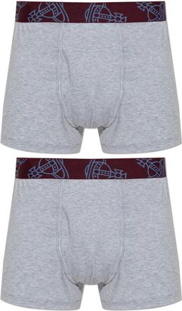 Vivienne Westwood Confezione da due boxer - - Underwear - Uomo - Grigio - XL
