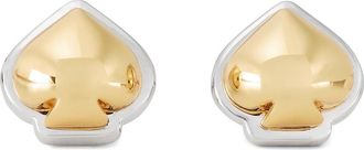 Kate Spade New York Spade Flower Studs Womens Earring Gold Silver, Brass