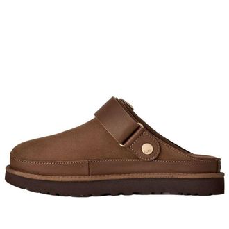 UGG (WMNS) UGG Goldenstar Villa Clog Dark Chestnut 1169590-DKC