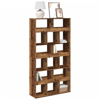 Berkfield Home Bookcase Old Wood 100x33x187.5 cm Engineered Wood in Brown