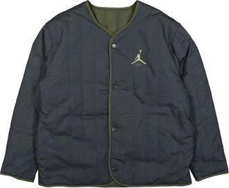 Nike Jordan Flight Heritage Reversible Liner Jacket - Heren - Outdoorjassen - Grijs - XL - Katoen - Fitness