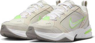 Nike Nike Mens Air Monarch IV Training Shoe, Light Bone/White/Green Strike/Light Orewood Brown, 9.5 US, 8.5 UK