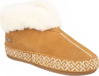 Acorn Womens Ac Greta Full Slipper In Buckskin
