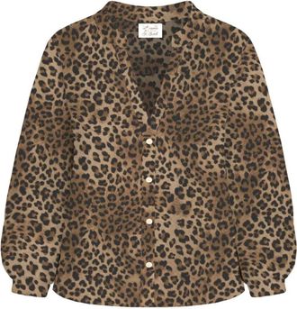 MC2 Saint Barth Liona Silk Voile Shirt - Dames - Blouses - Veelkleurig - XS - Katoen - Overhemden