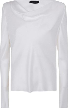 Alberta Ferretti Satin Blouse