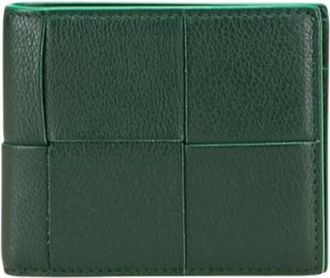Bottega Veneta Pre-owned Wallets, female, Green, Size: ONE SIZE Pre-owned Wallet (bi-fold)