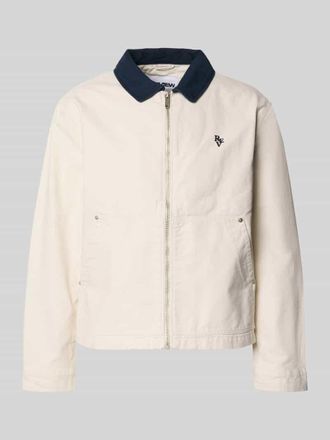 Review Regular Fit &Uuml;bergangsjacke in Denim-Optik in Ecru, Gr&ouml;&szlig;e XXL