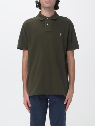 Polo Ralph Lauren Polo in cotone a maniche corte con logo Pony ricamato