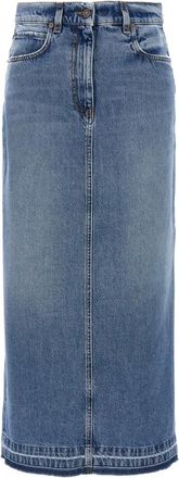 Fortela Denim Skirts, female, Blue, W28, Jorgy Midi Skirt