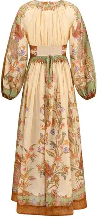 Zimmermann Womens Multicolor Cotton Casual Dress